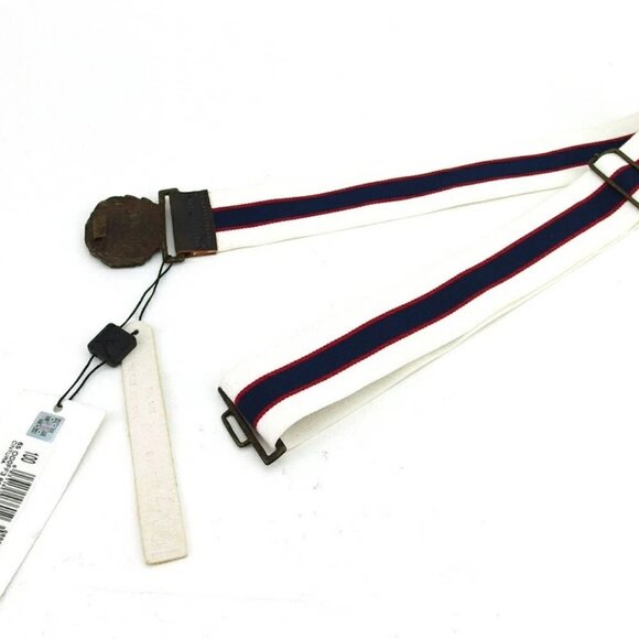 DOLCE&GABBANA belt White Navy Red Women Authentic secondhand main image 4